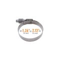 Mishimoto MMCLAMP-CTWG-54 Worm Gear Clamp Constant Tension 1.26in - 2.13in 32mm-54mm Silver MMCLAMP-CTWG-54 38,24 zł-3