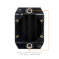 Mishimoto MMRAD-UNI-DRG Universal 9in Drag Race Performance Aluminum Radiator Black MMRAD-UNI-DRG-B 2 349,99 zł-6