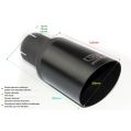 Uniwersalna końcówka tłumika okrągła 80mm długość 120mm średnica montażowa 50mm NBL1-08-1*/50 163,00 zł-2