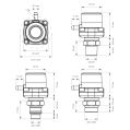 Nuke Performance Fuel Pulse Damper FPD110x AN 8 ORB NP-122-01-212 619,99 zł-5