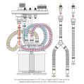 Nuke Performance In-Tank Triple Fuel Pump Mounting Kit 8mm 5/16 suits 7.0-8.2mm NP-150-20-105 297,00 zł-3