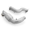 Downpipe z osłoną termiczną i katalizatorami Mercedes-AMG A35 GPF W177 4MATIC MS with GPF OFF 100 cpsi 812108MS+812109 9 225,00 zł-3