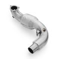 Downpipe z osłoną termiczną i katalizatorami Mercedes-AMG A35 GPF W177 4MATIC MS with GPF OFF 100 cpsi 812108MS+812109 9 225,00 zł-5
