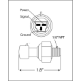Prosport Premium Oil / Fuel Pressure Sender PSSMOPS 218,45 zł-2