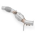 Downpipe RM Motors do BMW E81 E60 E91 E88 116d 316d 520d N47 z Katalizatorem Euro 3 100 CPSI  RM-111105C-E3P1 1 939,35 zł-4