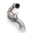 Downpipe Audi A4 S4 / Avant Quattro / Avant 3.0 TDI bez katalizatora z tłumikiem bez osłony termicznej RM-220109S 2 584,00 zł-2