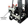 Pedalbox Eco Class Mocowany do Podłogi Kompaktowy RacingPedalBoxes - Czarny RPB0006B 1 255,81 zł-3
