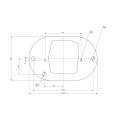 Filtr Powietrza z pianki z płytą montażową Ramair RS2V2-215-403 Weber 32 34 DFT 65mm RAM-RS2V2-215-403 450,00 zł-5