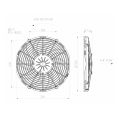 Wentylator osiowy ssący SPAL 12V VA10-AP10/C-61A 305 MM SPAL-10EO0595 304,99 zł-3