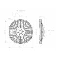 Wentylator osiowy tłoczący SPAL 12V VA09-AP50/C-54S 280MM SPAL-10EO1053 319,98 zł-3