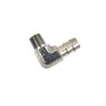 1/4 NPT x 3/8 Hose Barb 90
