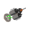 Triple Pump Base Radium Engineering 12mm Inlet Brushless Pumps USA-RAD-13-1187 199,99 zł-5