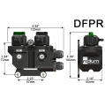 DFPR Dual Fuel Pressure Regulator Radium Engineering 20-1102 USA-RAD-20-1102 1 379,99 zł-3