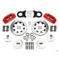 Wilwood 140-12947-DR Forged Dynapro 6 Przedni zestaw hamulcowy 12.19 wiercony czerwony Ford USA-WIL-140-12947-DR 7 649,99 zł-2