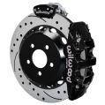 Wilwood 140-13888-D AERO4-MC4 Big Brake Parking Zestaw hamulcowy tylny 14.00 wiercony czarny Ford USA-WIL-140-13888-D 12 999,99 zł-1