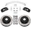 Wilwood 140-17275-D AERO6-DM Direct-Mount Truck Front Brake Kit 13.38 Drilled Black for Jeep USA-WIL-140-17275-D 9 000,00 zł-2