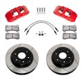 Wilwood 140-17956-R AERO4-DM Direct-Mount tylny zestaw hamulcowy czerwony 13.25 Mercedes Benz Sprinter 2022-2024 AWD USA-WIL-140-17956-R 11 099,99 zł-2