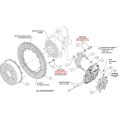 Wilwood 140-18075 Forged Narrow Superlite 4R Big Brake Rear Brake Kit For OE Parking Brake 13.5 Black-3