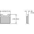 Klocki hamulcowe Wilwood 150-10-D0031K BP-10 D31 Street Performance Racing Pads .555 USA-WIL-150-10-D0031K 299,98 zł-2