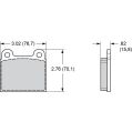 Klocki hamulcowe Wilwood 150-10-D0045K BP-10 D45 Street Performance Racing Pads .585 USA-WIL-150-10-D0045K 349,98 zł-2