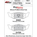 Klocki hamulcowe Wilwood 150-10-D0658K BP-10 D658 Street Performance Racing Pads .61 USA-WIL-150-10-D0658K 400,00 zł-2