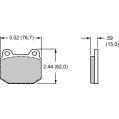 Klocki hamulcowe Wilwood 150-10-D0961K BP-10 D961 Street Performance Racing Pads .59 USA-WIL-150-10-D0961K 450,00 zł-2