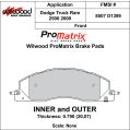 Klocki hamulcowe Wilwood 150-10-D1399K BP-10 D1399 Street Performance Racing Pads .79 USA-WIL-150-10-D1399K 849,99 zł-2