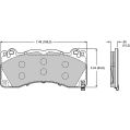 Klocki hamulcowe Wilwood 150-14897K BP-10 D1792 Street Performance Racing Pads .60 USA-WIL-150-14897K 849,99 zł-2