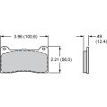 Klocki hamulcowe Wilwood 150-28-7812K BP-28 7812 High-Temperature Racing Pads .49 USA-WIL-150-28-7812K 899,99 zł-2