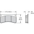 Klocki hamulcowe Wilwood 150-30-10420K BP-30 10420 High-Temperature Racing Pads .80 USA-WIL-150-30-10420K 1 299,99 zł-2