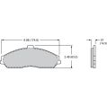 Klocki hamulcowe Wilwood 150-30-D0731K BP-30 D731 High-Temperature Racing Pads .57 USA-WIL-150-30-D0731K 1 099,99 zł-2