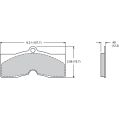 Klocki hamulcowe Wilwood 150-D0008K PM ProMatrix D8 Street Performance Racing Pads .49 USA-WIL-150-D0008K 699,99 zł-2