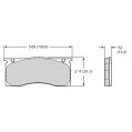 Klocki hamulcowe Wilwood 150-D0011K PM ProMatrix D11 Street Performance Racing Pads .52 USA-WIL-150-D0011K 699,99 zł-2
