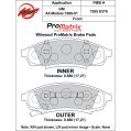 Klocki hamulcowe Wilwood 150-D0376K PM ProMatrix D376 Street Performance Racing Pads .68 USA-WIL-150-D0376K 400,00 zł-2