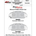 Klocki hamulcowe Wilwood 150-D0503K PM ProMatrix D503 Street Performance Racing Pads .68 USA-WIL-150-D0503K 500,00 zł-2