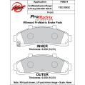 Klocki hamulcowe Wilwood 150-D0652K PM ProMatrix D652 Street Performance Racing Pads .65 USA-WIL-150-D0652K 500,00 zł-2