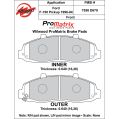 Klocki hamulcowe Wilwood 150-D0679K PM ProMatrix D679 Street Performance Racing Pads .64 USA-WIL-150-D0679K 599,99 zł-2