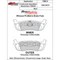 Klocki hamulcowe Wilwood 150-D0879K PM ProMatrix D879 Street Performance Racing Pads .63 USA-WIL-150-D0879K 400,00 zł-2