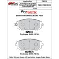 Klocki hamulcowe Wilwood 150-D0929K PM ProMatrix D929 Street Performance Racing Pads .66 USA-WIL-150-D0929K 450,00 zł-2