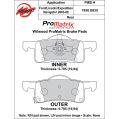 Klocki hamulcowe Wilwood 150-D0935K PM ProMatrix D935 Street Performance Racing Pads .79 USA-WIL-150-D0935K 450,00 zł-2