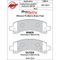 Klocki hamulcowe Wilwood 150-D0974K PM ProMatrix D974 Street Performance Racing Pads .66 USA-WIL-150-D0974K 599,99 zł-2