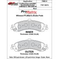 Klocki hamulcowe Wilwood 150-D0975K PM ProMatrix D975 Street Performance Racing Pads .64 USA-WIL-150-D0975K 599,99 zł-2