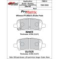 Klocki hamulcowe Wilwood 150-D0999K PM ProMatrix D999 Street Performance Racing Pads .55 USA-WIL-150-D0999K 400,00 zł-2