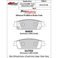 Klocki hamulcowe Wilwood 150-D1194K PM ProMatrix D1194 Street Performance Racing Pads .665 USA-WIL-150-D1194K 450,00 zł-2