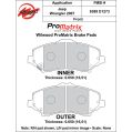 Klocki hamulcowe Wilwood 150-D1273K PM ProMatrix D1273 Street Performance Racing Pads .65 USA-WIL-150-D1273K 549,99 zł-2