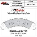 Klocki hamulcowe Wilwood 150-D1330K PM ProMatrix D1330 Street Performance Racing Pads .77 USA-WIL-150-D1330K 699,99 zł-2