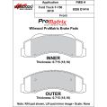 Klocki hamulcowe Wilwood 150-D1414K PM ProMatrix D1414 Street Performance Racing Pads .715 USA-WIL-150-D1414K 699,99 zł-2