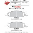 Klocki hamulcowe Wilwood 150-D1463K PM ProMatrix D1463 Street Performance Racing Pads .655 USA-WIL-150-D1463K 649,99 zł-2