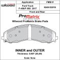 Klocki hamulcowe Wilwood 150-D2018K PM ProMatrix D2018 Street Performance Racing Pads .807 USA-WIL-150-D2018K 1 549,98 zł-2