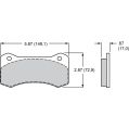 Klocki hamulcowe Wilwood 15A-9977K PolyMatrix A 6617 High-Temperature Racing Pads .67 USA-WIL-15A-9977K 1 349,99 zł-2